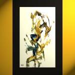 Abstract Expressionism Art -- Elegance Of Time --..